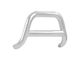 4-Inch Oval Bull Bar; Polished Stainless (16-17 Sierra 1500)