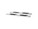 6-Inch Oval Tubular Nerf Side Step Bars; Polished Stainless (09-14 F-150 SuperCab)