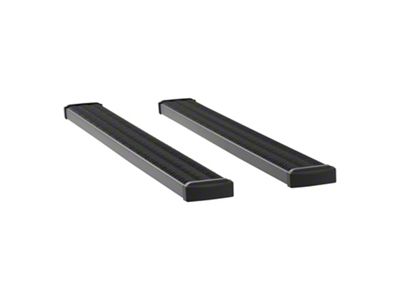 Grip Step 7-Inch Running Boards; Body Mount; Textured Black (09-18 RAM 1500 Quad Cab)