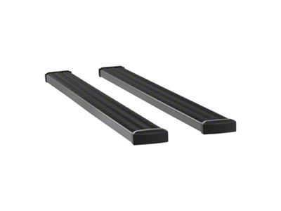 Grip Step 7-Inch Running Boards; Body Mount; Textured Black (99-13 Silverado 1500 Extended Cab)