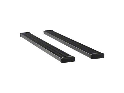 Grip Step 7-Inch Wheel-to-Wheel Running Boards; Body Mount; Textured Black (04-13 Silverado 1500 Extended Cab w/ 6.50-Foot Standard Box)