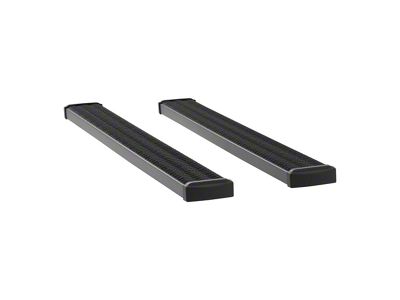 Grip Step 7-Inch Wheel-to-Wheel Running Boards; Rocker Mount; Textured Black (14-18 Sierra 1500 Regular Cab)