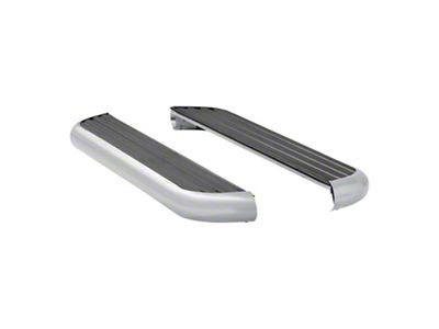 MegaStep 6.50-Inch Running Boards; Rocker Mount; Polished Stainless (09-18 RAM 1500 Regular Cab)