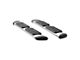 Regal 7-Inch Oval Side Step Bars; Body Mount; Polished Stainless (99-13 Sierra 1500 Extended Cab)