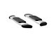 Regal 7-Inch Oval Side Step Bars; Body Mount; Polished Stainless (99-13 Sierra 1500 Regular Cab)