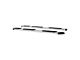 Regal 7-Inch Wheel-to-Wheel Oval Side Step Bars; Body Mount; Polished Stainless (04-13 Silverado 1500 Crew Cab)