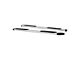 Regal 7-Inch Wheel-to-Wheel Oval Side Step Bars; Body Mount; Polished Stainless (99-13 Silverado 1500 Regular Cab w/ 8-Foot Long Box)