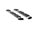 Regal 7-Inch Wheel-to-Wheel Oval Side Step Bars; Rocker Mount; Polished Stainless (07-13 Silverado 1500 Crew Cab)