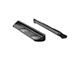 Stainless Side Entry Running Boards; Rocker Mount; Textured Black (14-18 Silverado 1500 Double Cab)