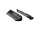 Stainless Side Entry Running Boards; Textured Black (15-24 F-150 Regular Cab)