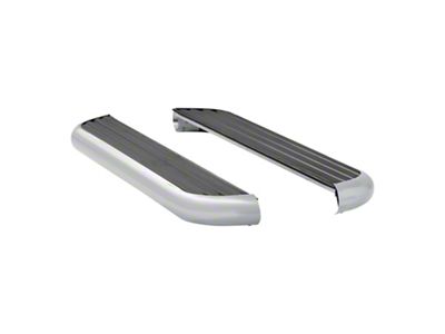 MegaStep 6.50-Inch Running Boards; Polished Stainless (17-25 F-250 Super Duty Regular Cab)