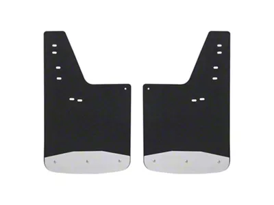 Textured Rubber Mud Guards; Front or Rear; 12-Inch x 20-Inch (11-16 F-250 Super Duty)