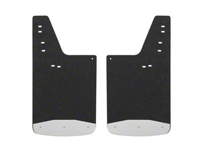 Textured Rubber Mud Guards; Front or Rear; 12-Inch x 23-Inch (11-16 F-250 Super Duty)
