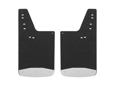 Textured Rubber Mud Guards; Front or Rear; 12-Inch x 23-Inch (11-16 F-250 Super Duty)