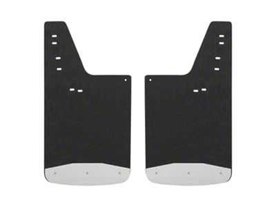 Textured Rubber Mud Guards; Front or Rear; 12-Inch x 23-Inch (11-16 F-250 Super Duty)
