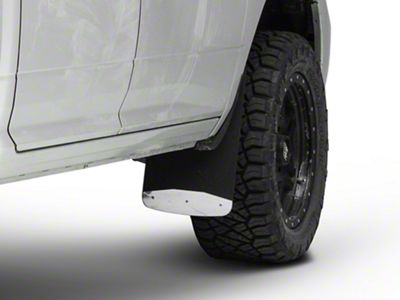 Textured Rubber Mud Guards; Front; 12-Inch x 20-Inch (09-18 RAM 1500)