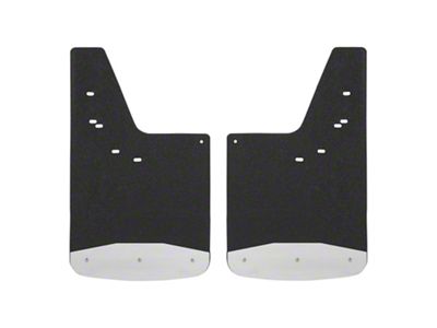 Textured Rubber Mud Guards; Front or Rear; 12-Inch x 20-Inch (04-14 F-150)