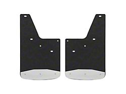 Textured Rubber Mud Guards; Front or Rear; 12-Inch x 20-Inch (07-13 Sierra 1500)