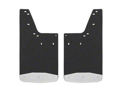 Textured Rubber Mud Guards; Front or Rear; 12-Inch x 23-Inch (02-08 RAM 1500)