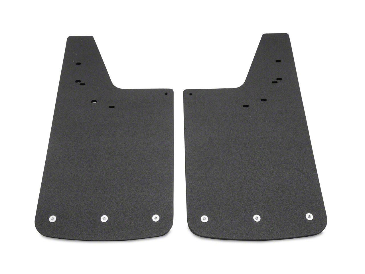 F-150 Textured Rubber Mud Guards; Front or Rear; 12-Inch x 23-Inch