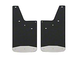 Textured Rubber Mud Guards; Front or Rear; 12-Inch x 23-Inch (07-13 Sierra 1500)