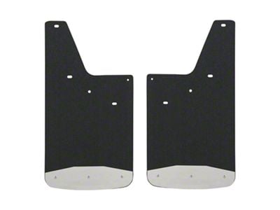 Textured Rubber Mud Guards; Front or Rear; 12-Inch x 23-Inch (07-13 Sierra 1500)