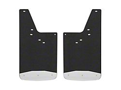 Textured Rubber Mud Guards; Front or Rear; 12-Inch x 23-Inch (14-18 Sierra 1500)