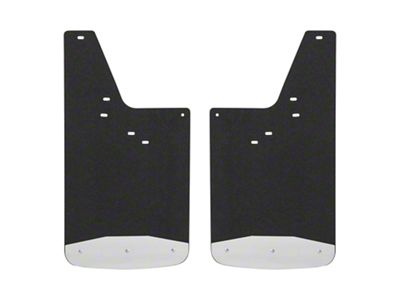 Textured Rubber Mud Guards; Front or Rear; 12-Inch x 23-Inch (14-18 Sierra 1500)