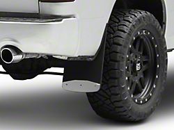 Textured Rubber Mud Guards; Rear; 12-Inch x 23-Inch (09-18 RAM 1500)