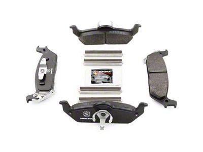 Magma Brakes Police Duty Semi-Metallic Brake Pads; Rear Pair (04-11 F-150)