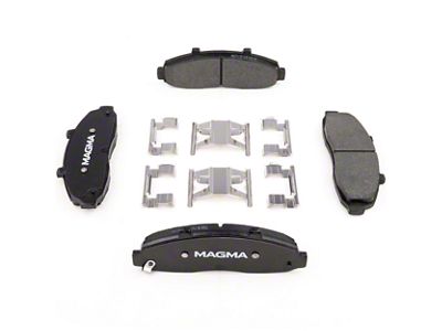 Magma Brakes Premium Ceramic Brake Pads; Front Pair (97-03 5-Lug F-150, Excluding Lightning)