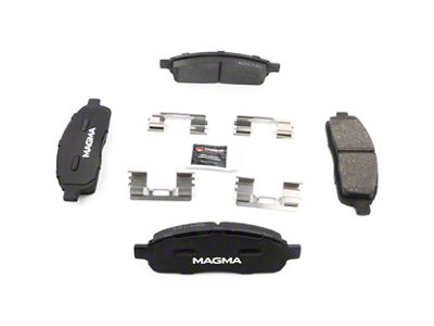 Magma Brakes Premium Semi-Metallic Brake Pads; Front Pair (2004 F-150)
