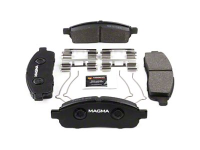 Magma Brakes Premium Semi-Metallic Brake Pads; Front Pair (2009 F-150)