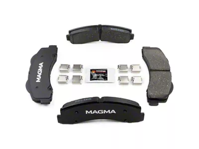 Magma Brakes Premium Semi-Metallic Brake Pads; Front Pair (10-14 F-150)