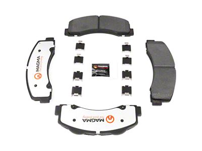 Magma Brakes Pro-Series Ceramic Brake Pads; Front Pair (10-14 F-150)