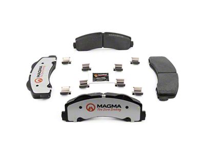 Magma Brakes Pro-Series Ceramic Brake Pads; Front Pair (15-17 F-150)