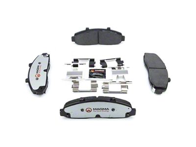 Magma Brakes Pro-Series Ceramic Brake Pads; Front Pair (97-03 5-Lug F-150, Excluding Lightning)