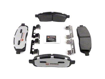 Magma Brakes Pro-Series Semi-Metallic Brake Pads; Front Pair (2004 F-150)