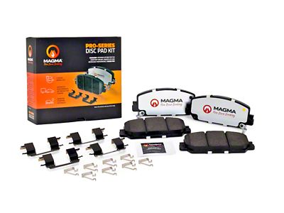 Magma Brakes Pro-Series Semi-Metallic Brake Pads; Front Pair (2009 F-150)