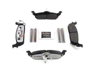 Magma Brakes Pro-Series Semi-Metallic Brake Pads; Rear Pair (04-11 F-150)