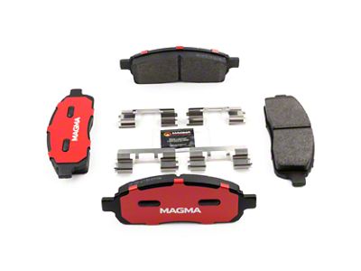 Magma Brakes Severe Duty Semi-Metallic Brake Pads; Front Pair (2004 F-150)