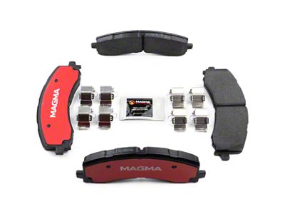 Magma Brakes Severe Duty Semi-Metallic Brake Pads; Front Pair (21-25 F-150)