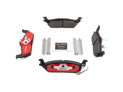 Magma Brakes Severe Duty Semi-Metallic Brake Pads; Rear Pair (04-11 F-150)