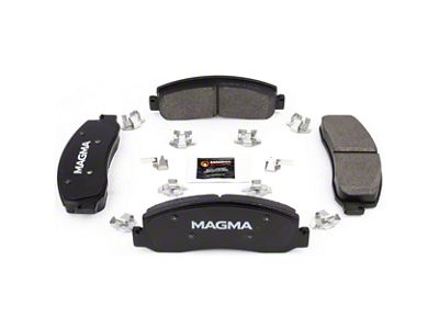 Magma Brakes Premium Semi-Metallic Brake Pads; Front Pair (08-12 F-250 Super Duty)