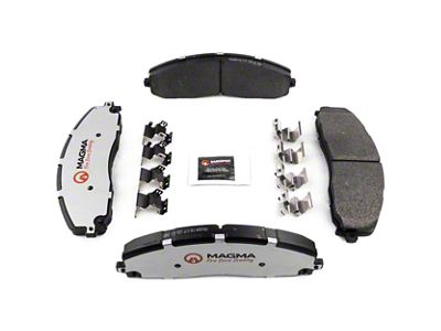 Magma Brakes Pro-Series Semi-Metallic Brake Pads; Front Pair (13-22 F-250 Super Duty)