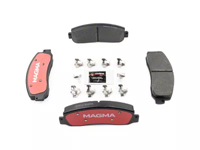Magma Brakes Severe Duty Semi-Metallic Brake Pads; Front Pair (05-07 F-250 Super Duty)