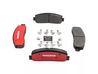 Magma Brakes Severe Duty Semi-Metallic Brake Pads; Front Pair (08-12 F-250 Super Duty)