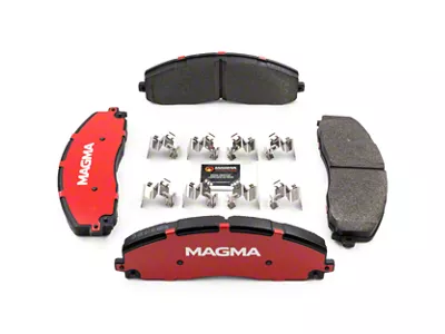 Magma Brakes Severe Duty Semi-Metallic Brake Pads; Front Pair (13-22 F-250 Super Duty)