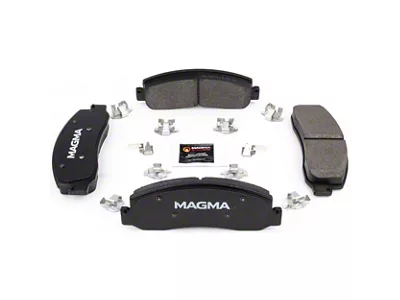 Magma Brakes Premium Semi-Metallic Brake Pads; Front Pair (08-12 F-350 Super Duty)