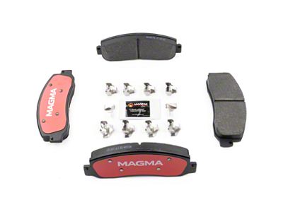 Magma Brakes Severe Duty Semi-Metallic Brake Pads; Front Pair (05-07 F-350 Super Duty)